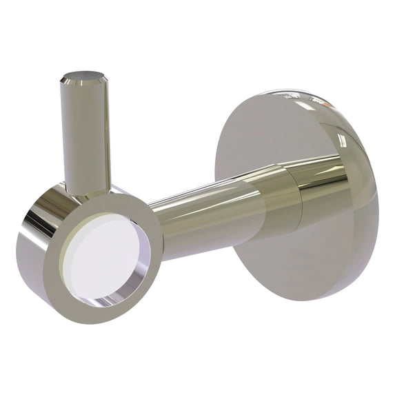 Clearview Collection Robe Hook - Polished Nickel / Smooth