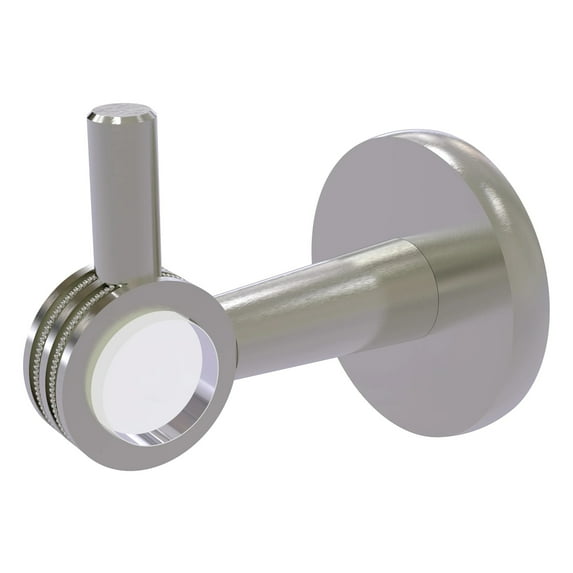 Clearview Collection Robe Hook - Satin Nickel / Dotted