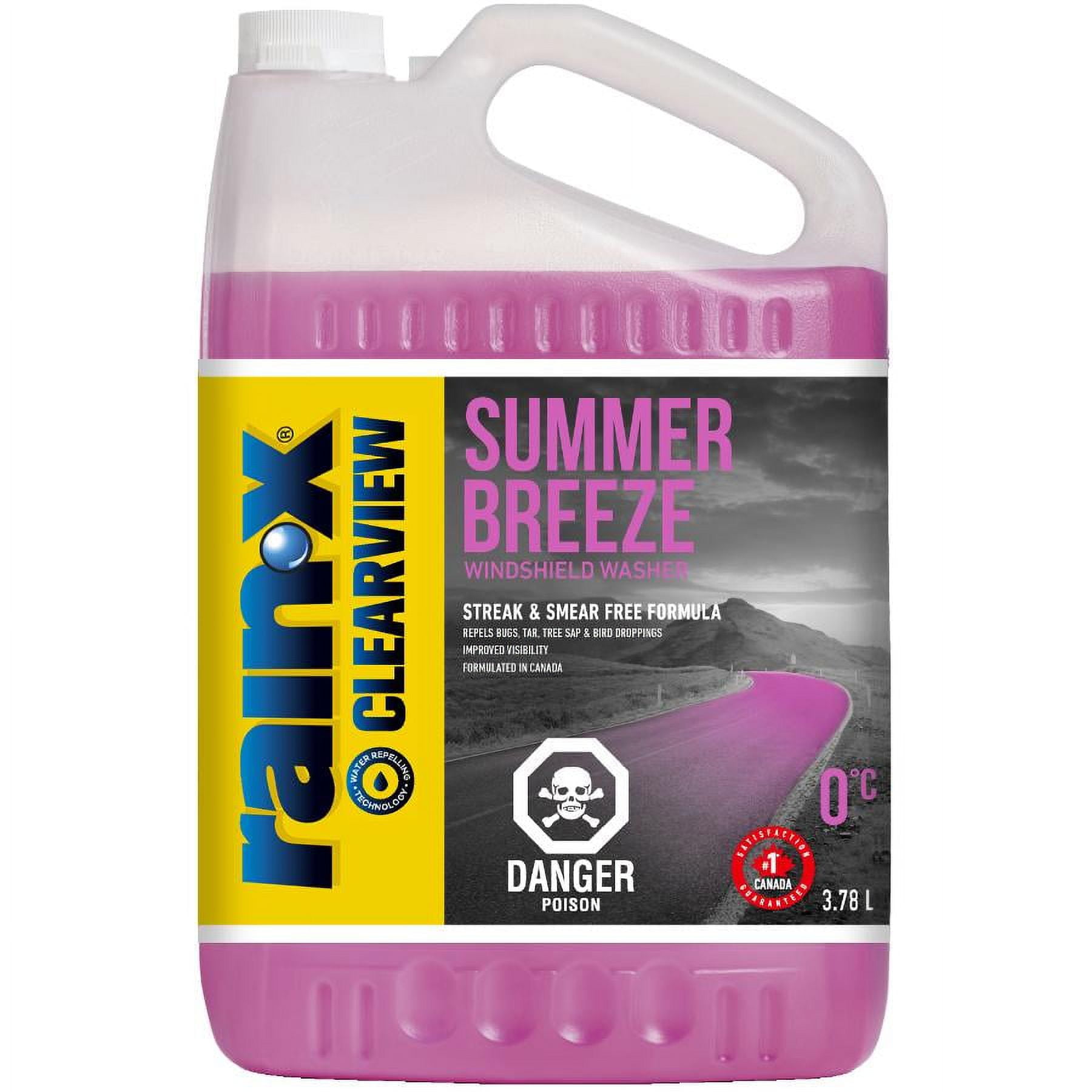 Clearview Summer Breeze Windsheild Washer Fluid - 3.78 L