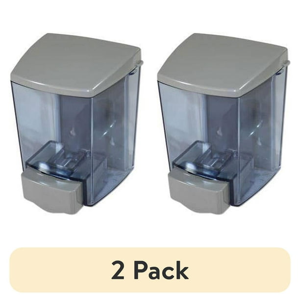ClearVu Encore Liquid Soap Dispenser, 30 oz, 4.5 x 4 x 6.25, Gray ClearVu Encore Liquid Soap Dispenser, 30 oz, 4.5 x 4 x 6.25, Gray