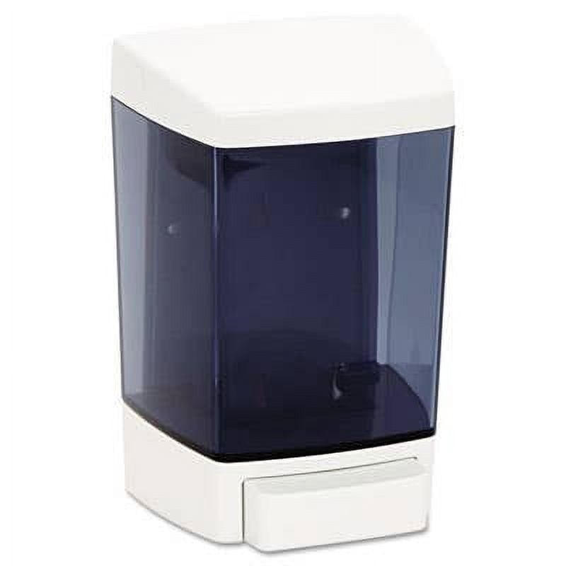 Impact ClearVu 46 oz White Plastic Wall-Mounted Soap Dispenser