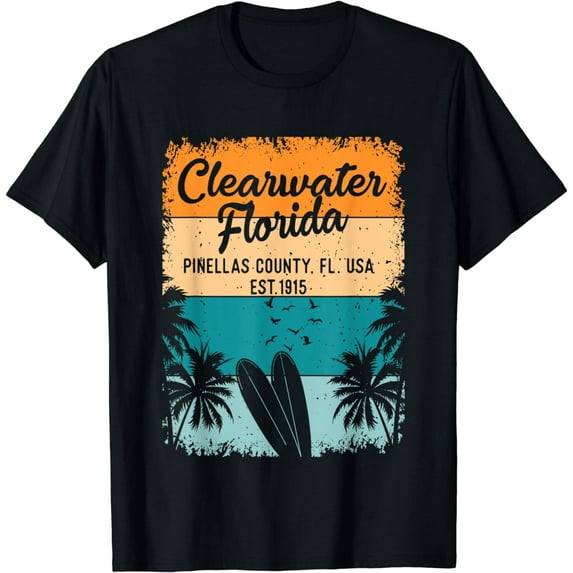 Clearwater Beach Florida FL Souvenirs and Gifts Men Women T-Shirt