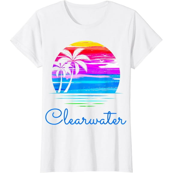 Clearwater Florida Family Vacation Beach Matching T-Shirt