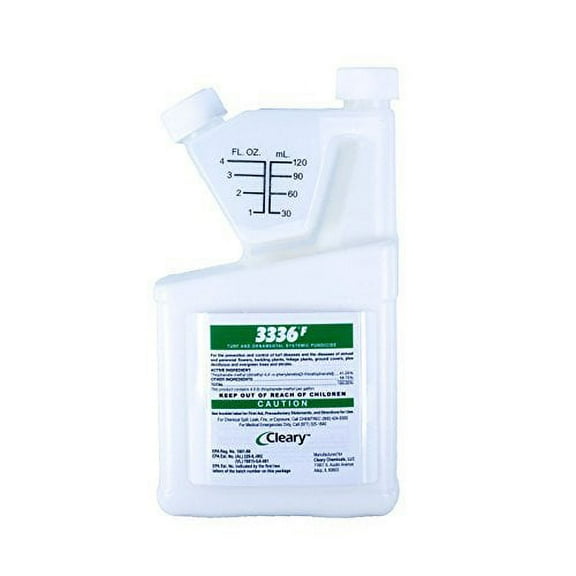 Clearys 3336 F Fungicide Turf Ornamental Fungicide Systemic Fungicide 1 Quart