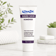 ClearZal Hard Skin Remover Foot Cream with Urea, Aloe Vera, Vitamin E and Salicylic Acid, Moisturizing Care for Rough, Dry Feet, 3.4 oz