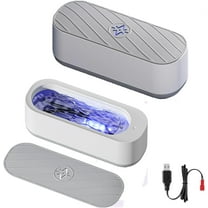 Ultrasonic Glasses Cleaner Machine, Fast Deep Cleaning, No Scratches, for Jewelry Eyeglass