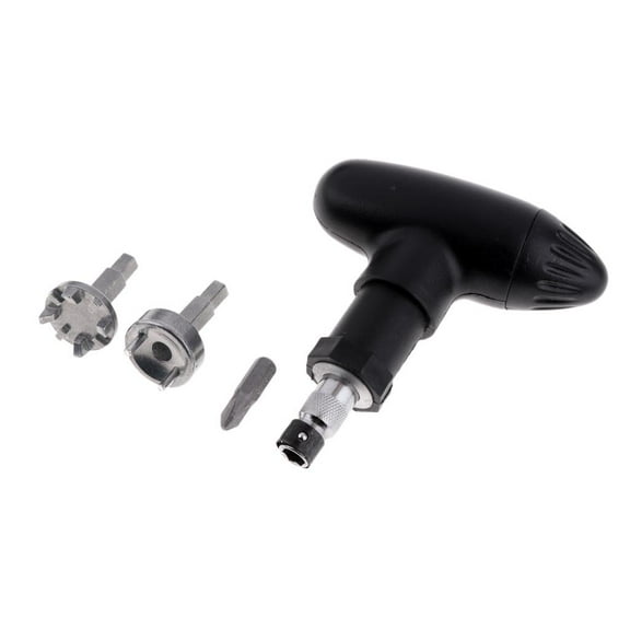 Cleat Wrench Spikes Remover Removing Ripper Golf Ratchet Handle Wrench Tool Golf Accessories With 3 Adapters