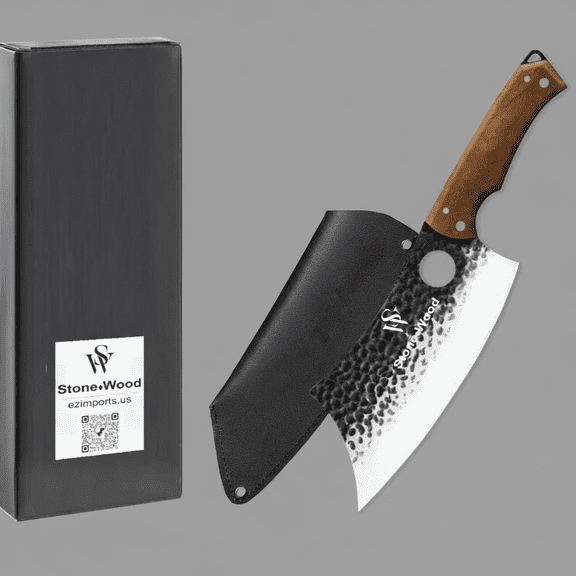 Cleaver Viking style Butcher Knife