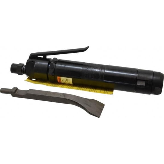 Cleco 4,600 BPM, 1.1" Stroke Length, 1/4 NPTF Inlet, 90 psi, Pneumatic Chiseling Hammer 16 CFM Air Consumption, 10.3" Long, 3/8 NPT Inlet