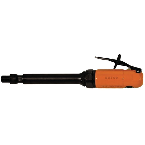 Cleco Dotco Inline Extended Die Grinder 28000 Rpm 0.3 Hp 1/4' Collet Rear Exhaust
