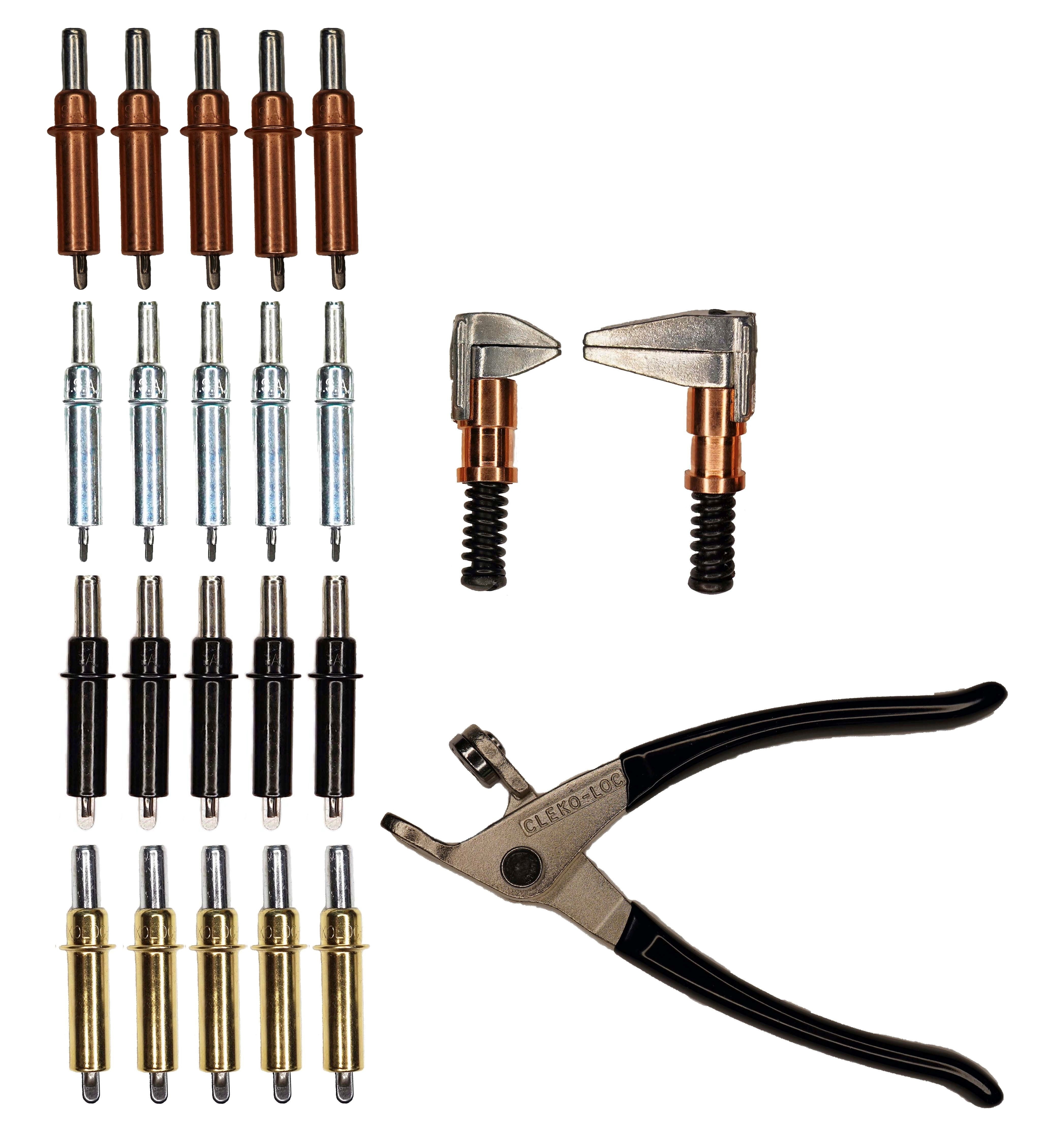 Cleco Fastener Starter Kit- Cleco Fasteners, Clamps, and Pliers