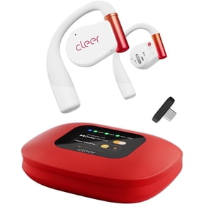 Cleer ARC 3 Gaming Earbuds, True Wireless, Ultra-Low Latency, Dolby Sound, BT 5.4, USB-C Dongle, 50Hr Battery, Compatible PS4, PS5, PC, Switch, White