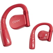 Cleer ARC II Sport Open-Ear Wireless Bluetooth Headphones, Dual Mic, Sweat Resistant, 35 Hrs Playtime, Red