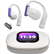 Cleer ARC5 Gaming Open-Ear Wireless Earbuds | THX Certified, Spatial Audio, Head Tracking, Snapdragon Sound, LDAC, AptX Lossless,lt;30ms Low Latency Dongle, Dolby Atmos, 60H Battery - White