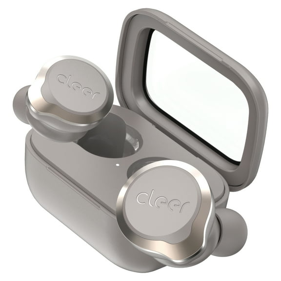 Cleer Audio Ally Plus II Noise Cancelling True Wireless Earbuds with Cleer Plus App Control - Stone