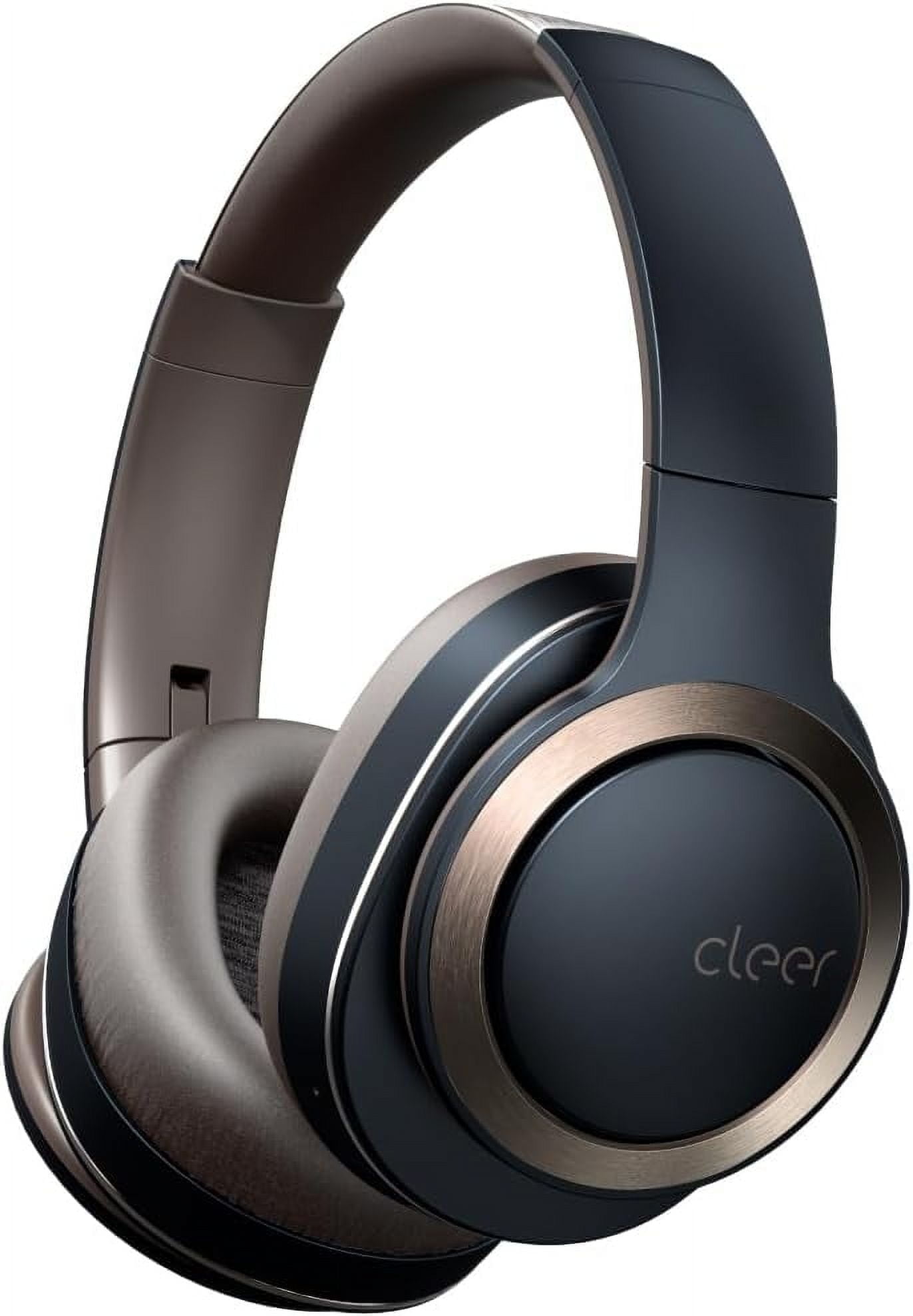 Cleer Enduro ANC Bluetooth Headphones, Noise Cancelling, 60H Playtime, Hi-Res Audio, Deep Bass, Dark Navy