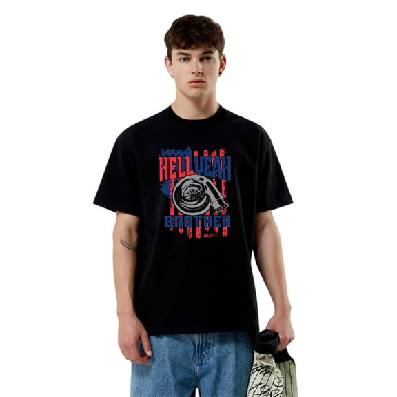 Cleetus McFarland Hell Yeah Brother Car Guy T-Shirt, for men & women, up to size 5XL