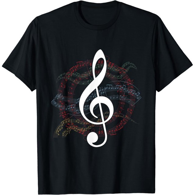 Clef Musical Notes Choir Chorus Choral Music Singing Gift TShirt