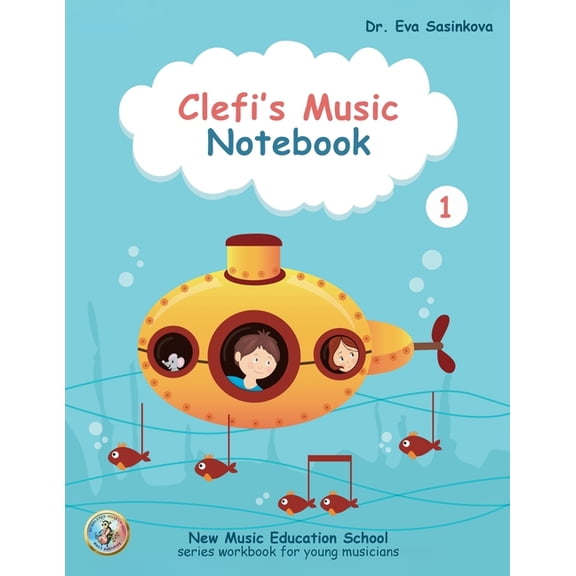 New Music Education School Clefi's Music Notebook 1: New Music School Education Music Workbook for Young Musicians, Book 3, (Paperback)