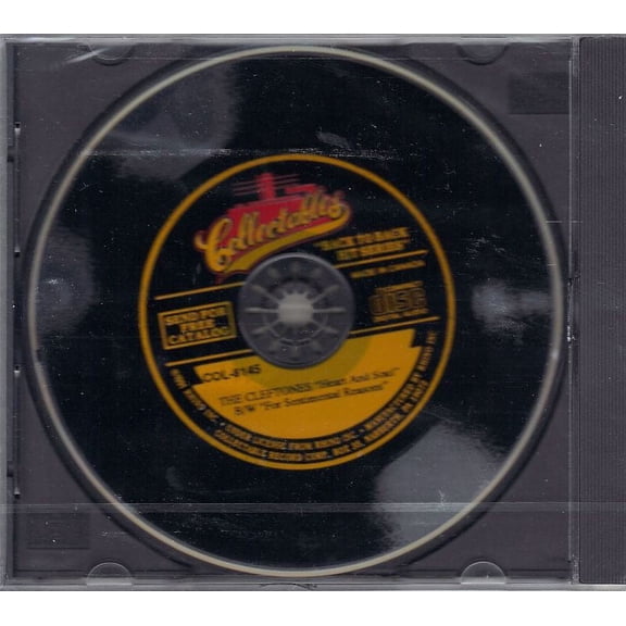 Cleftones - Heart And Soul B/w For Sentimental Reasons - CD Single