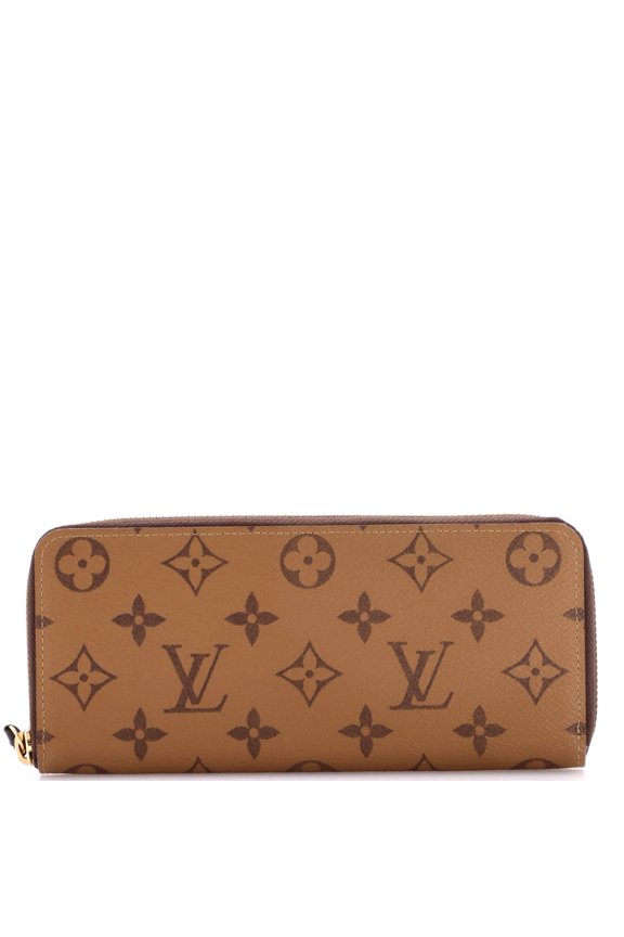 Clemence Wallet Reverse Monogram Canvas By Rebag