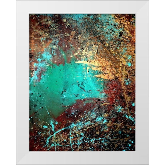 Clement, Diane 12x14 White Modern Wood Framed Museum Art Print Titled - Into the Abyss
