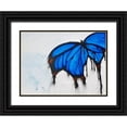 thumbnail image 1 of Clement, Diane 18x14 Black Ornate Wood Framed with Double Matting Museum Art Print Titled - The Butterfly, 1 of 4