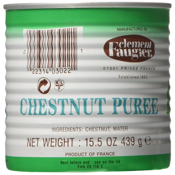 Clement Faugier Chestnut Puree from Ardeche - 15.5 oz. EXP 06-2021