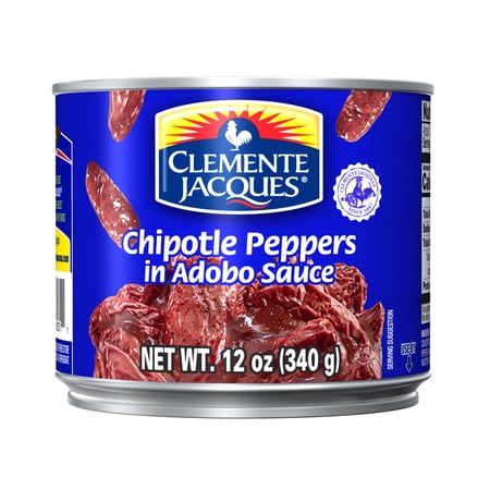 Clemente Jacques Chipotle Peppers in Adobo Sauce, 12 oz Can