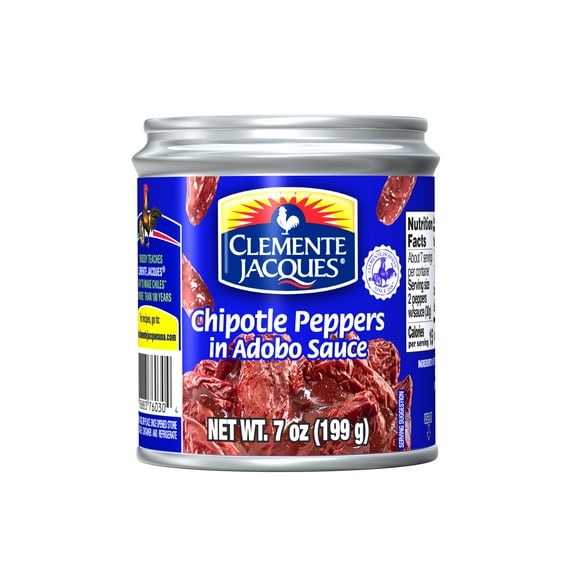 Clemente Jacques Chipotle Peppers in Adobo Sauce, 7 oz Can