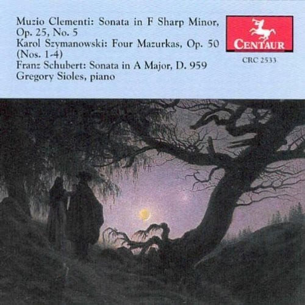 Clementi / Szymanowski / Schuber - Sonata in Fminor, - Music ...