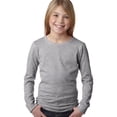 thumbnail image 1 of Clementine Apparel Casual Crew Neck Long Sleeve T-Shirt (Girl's), 1 of 1