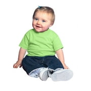 Clementine Baby Boy & Girl Solid Cotton Tee Short Sleeve T-Shirt, Sizes: 0-24Months