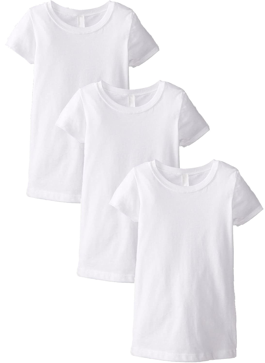 Clementine Girls Everyday T-Shirt - Super Soft Short Sleeve Crew Neck Tee For Casual Wear