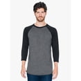 thumbnail image 1 of American Apparel Men's 3/4 Sleeve Raglan, 1 of 2