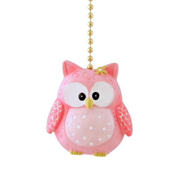 Clementine Design Pinky Owl Resin Ceiling Fan Pull