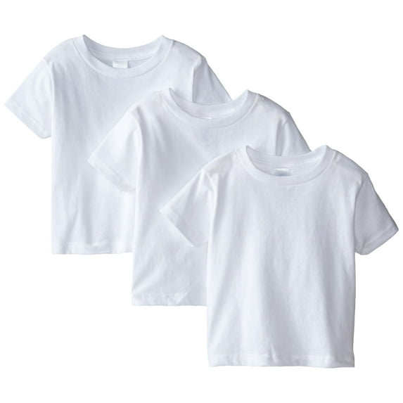 Clementine Short Sleeve Basic T-Shirts, 3-pack (Toddler Girls)