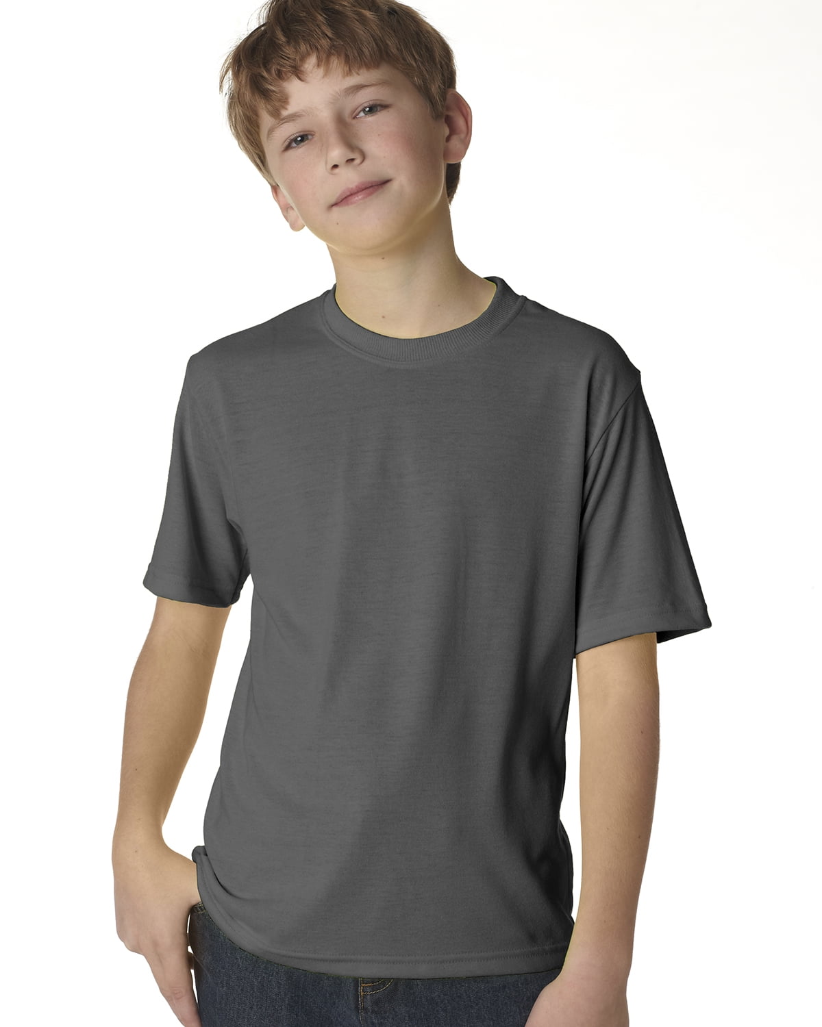 Clementine Unisex 5.3 oz 100% Polyester Crew T-Shirt