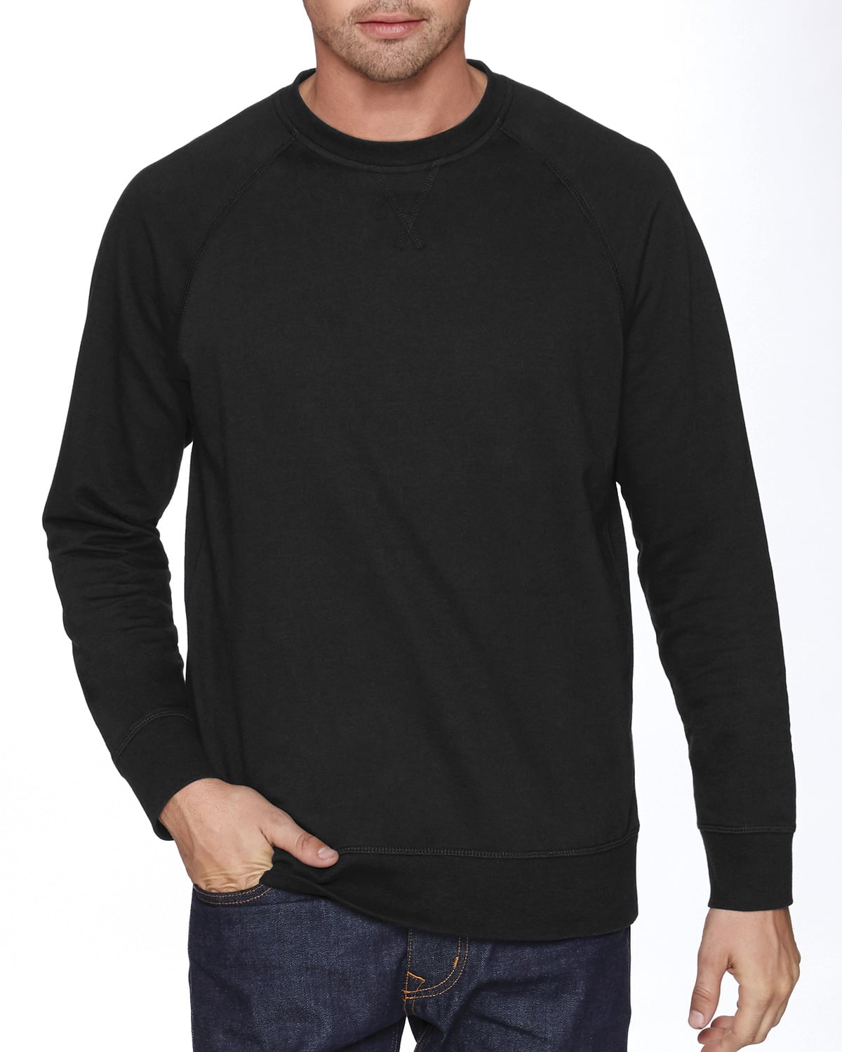 Clementine Unisex French Terry Raglan Crew