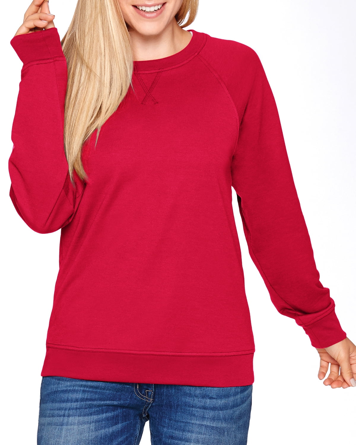 Clementine Unisex French Terry Raglan Crew