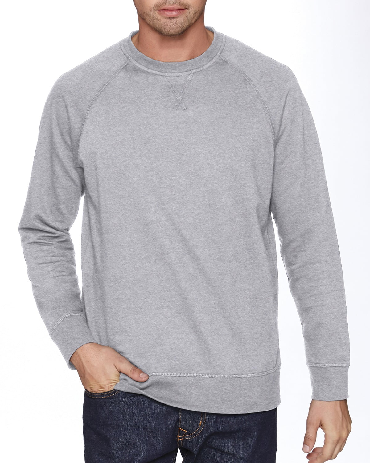 Clementine Unisex French Terry Raglan Crew