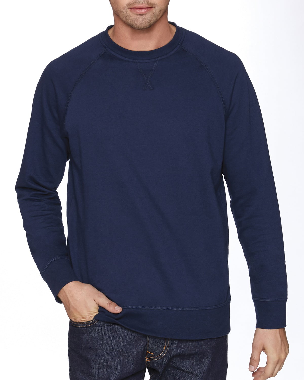 Clementine Unisex French Terry Raglan Crew