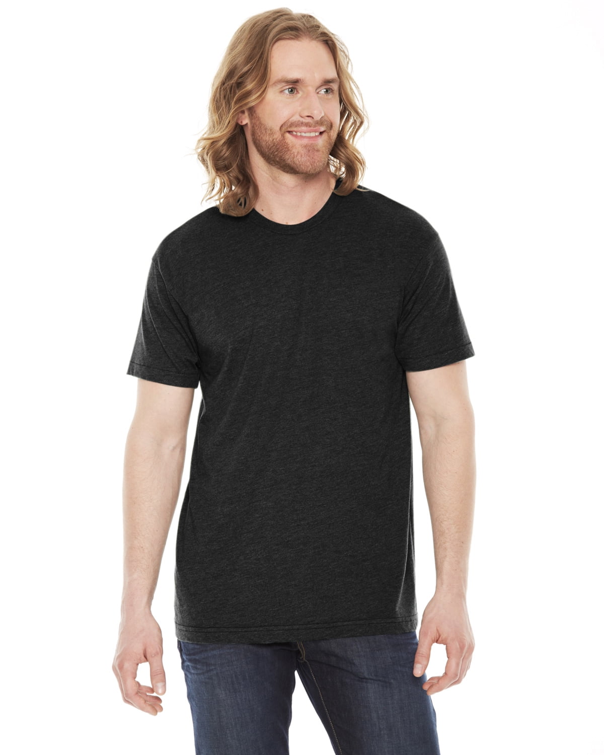 Clementine Unisex Poly-Cotton Crew Neck T-Shirt