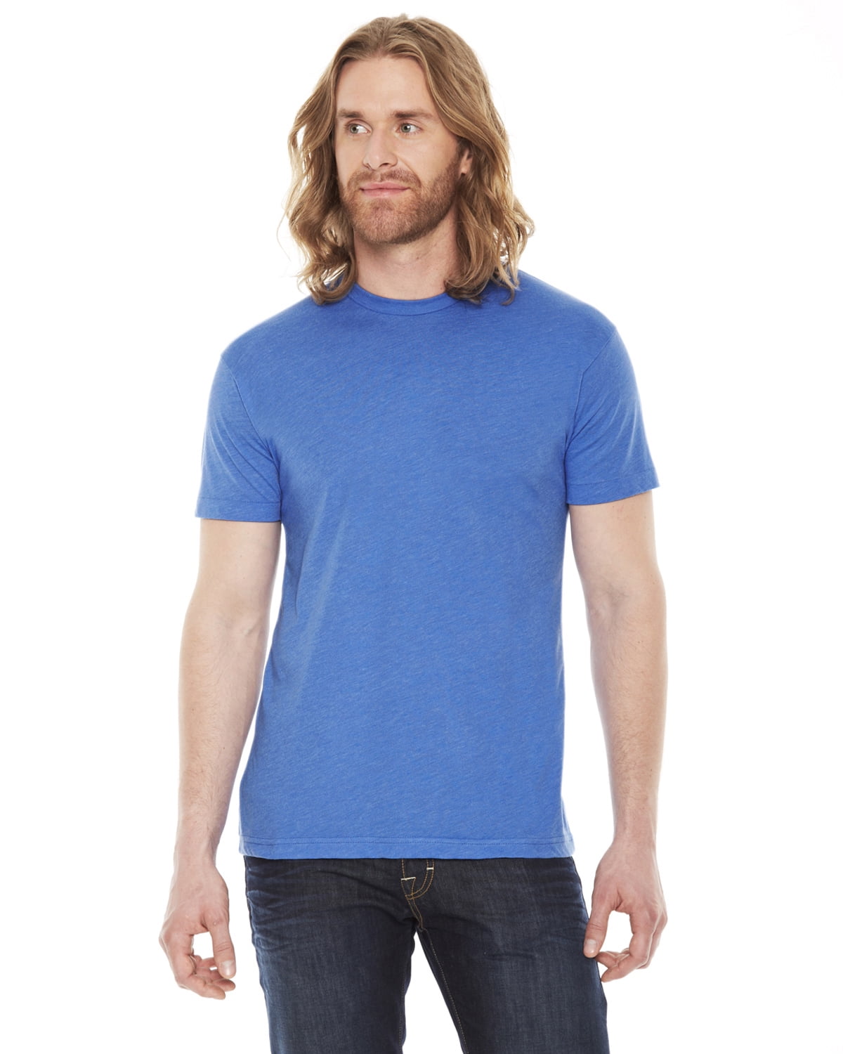 Clementine Unisex Poly-Cotton Crew Neck T-Shirt