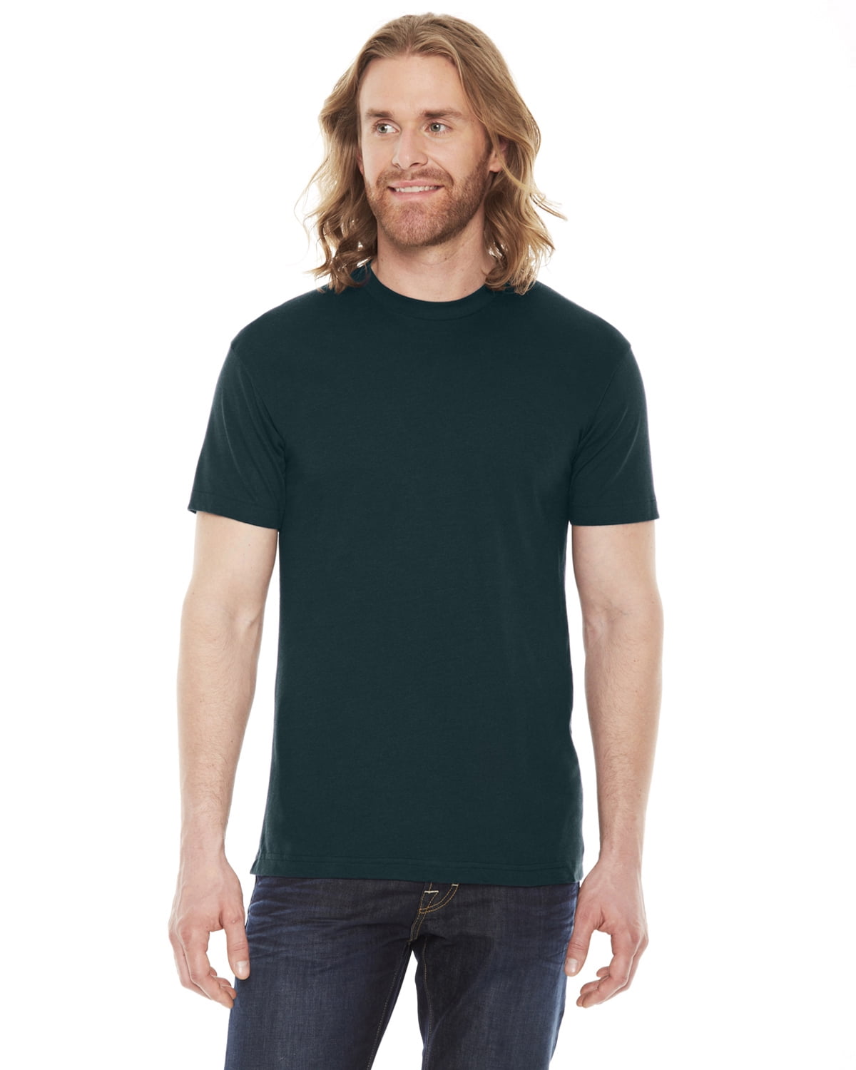 Clementine Unisex Poly-Cotton Crew Neck T-Shirt