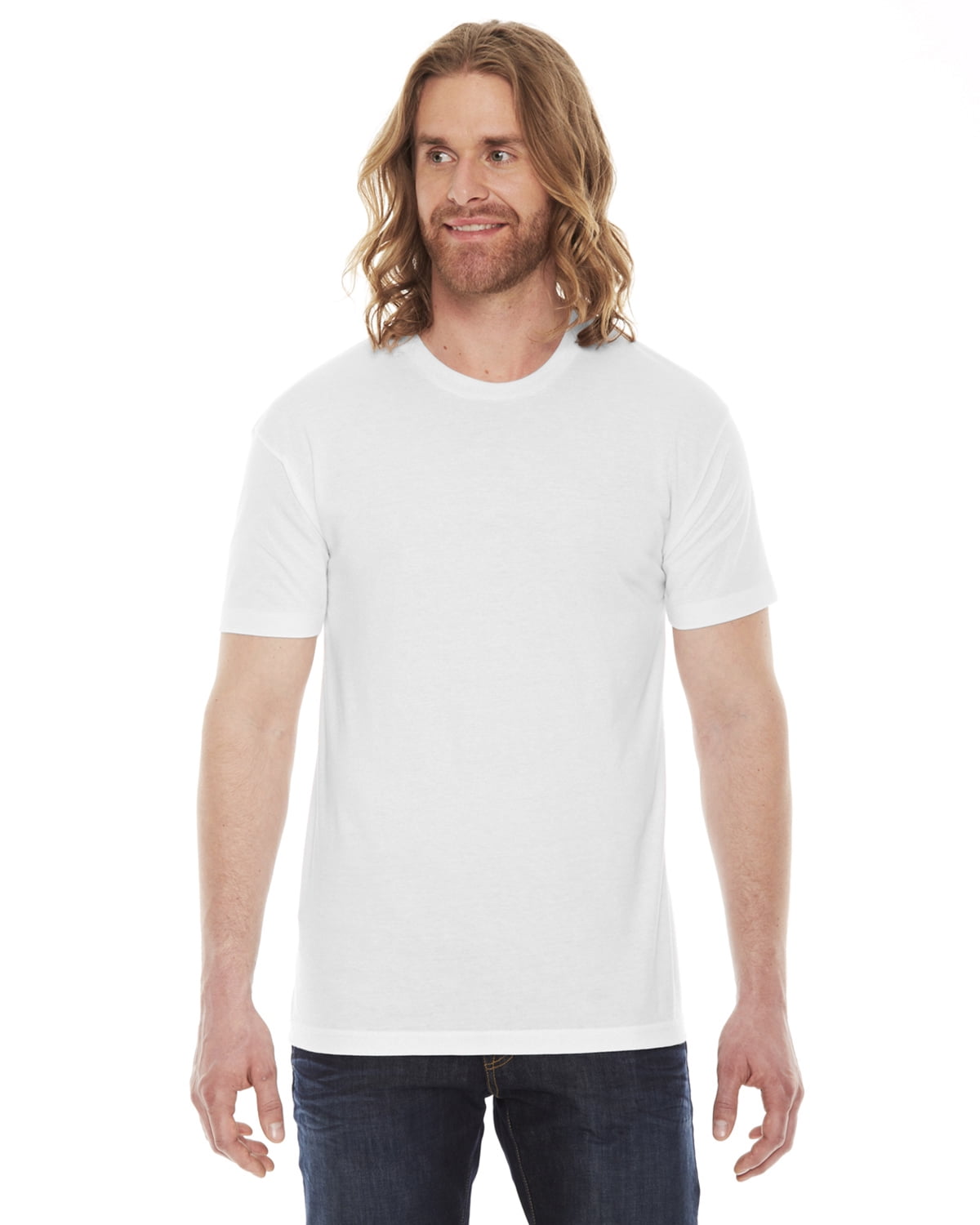Clementine Unisex Poly-Cotton Crew Neck T-Shirt