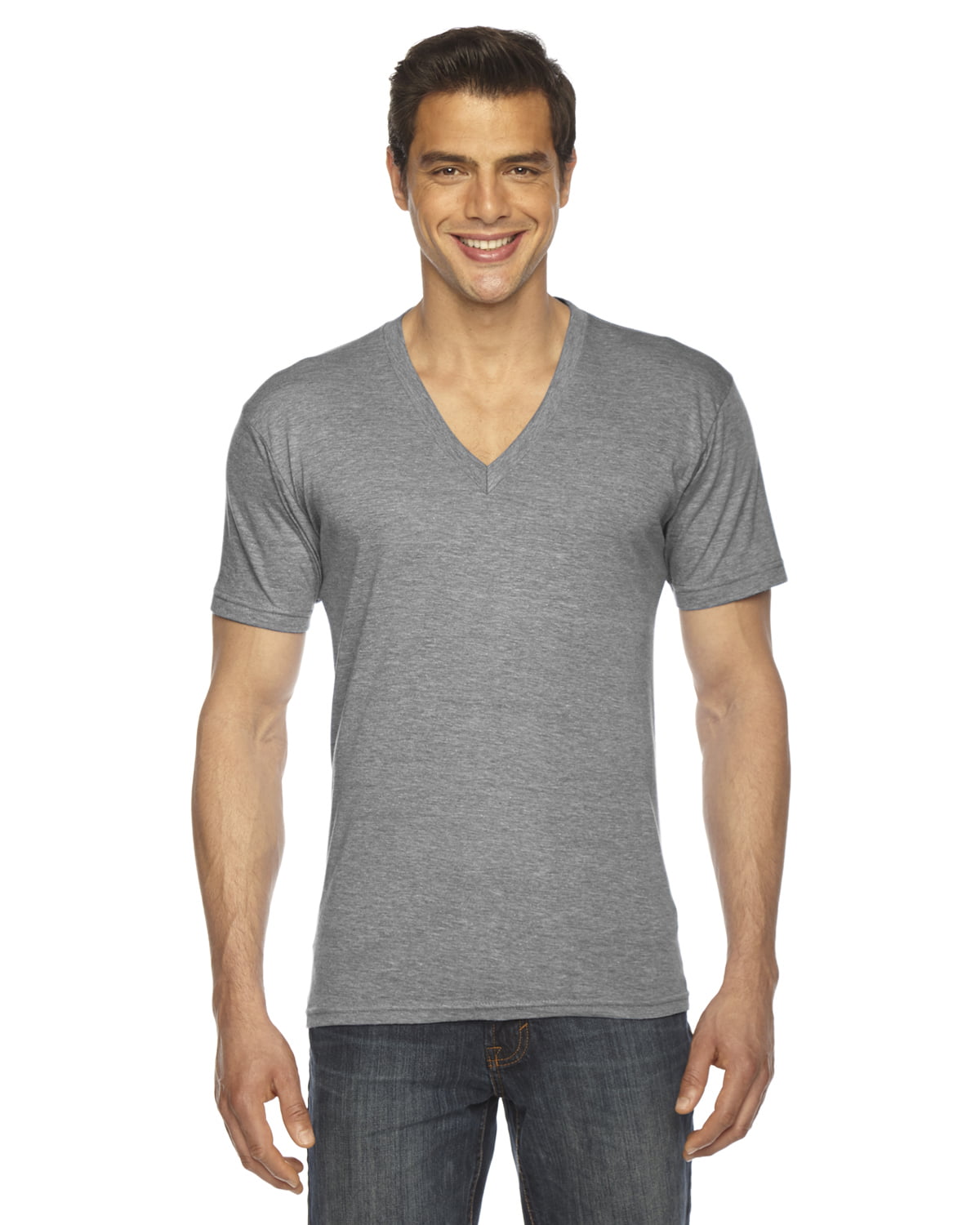 Clementine Unisex Triblend Short-Sleeve V-Neck T-Shirt - Walmart.com