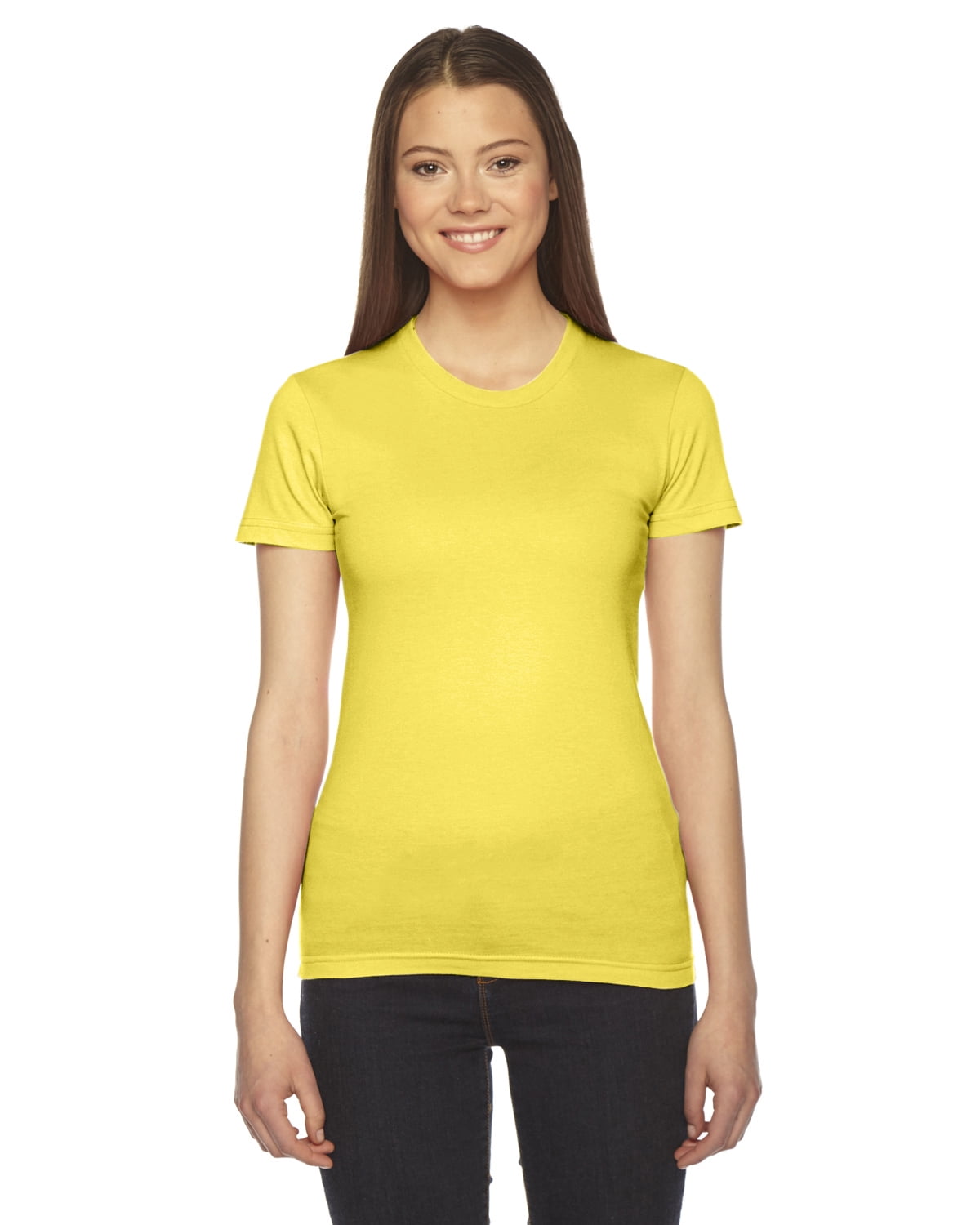 yellow t shirt women's walmart