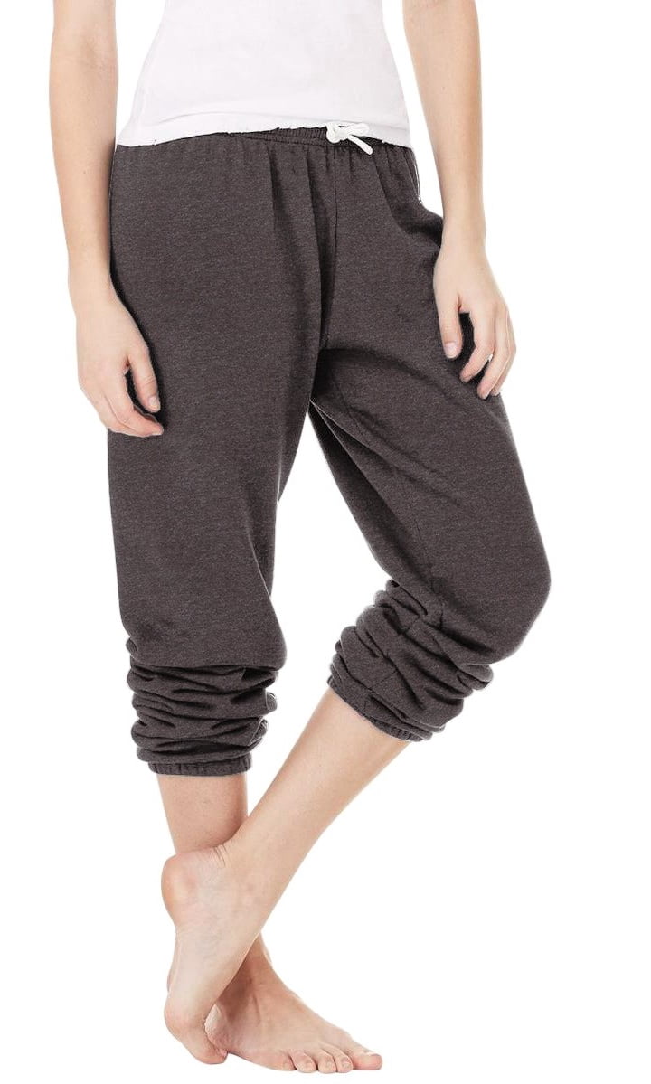 Clementine Womens Fleece Long Scrunch Pant