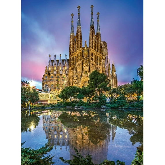 Clementoni 35062 35062 Collection Puzzle-Barcelona-500 Pieces, Multi-Coloured